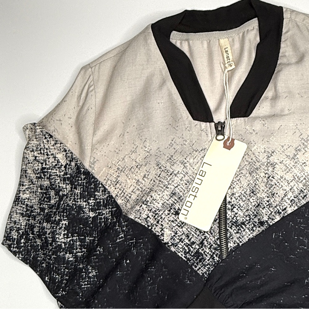 LANSTON - Gradient Bomber Jacket - Picture 4 of 8